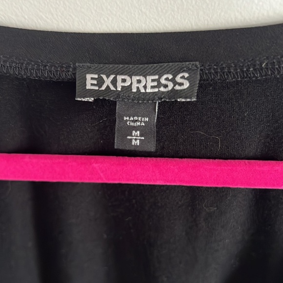 Express sequined and patterned tank top, size M NWOT - Picture 2 of 6